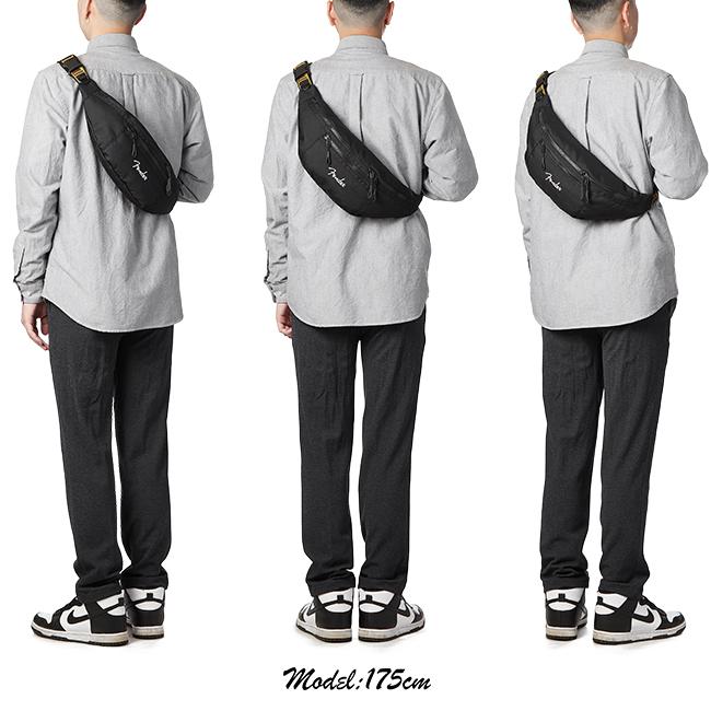 最大44% 3/1まで フェンダー ボディバッグ ウエストバッグ メンズ レディース ブランド モノグラムストラップ コーデュラ 軽量 Fender 950-6050 | Fender | 07