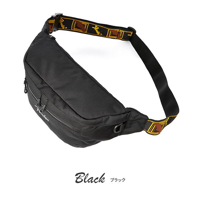フェンダー ボディバッグ ウエストバッグ メンズ レディース ブランド モノグラムストラップ コーデュラ 軽量 Fender 950-6051 | Fender | 04