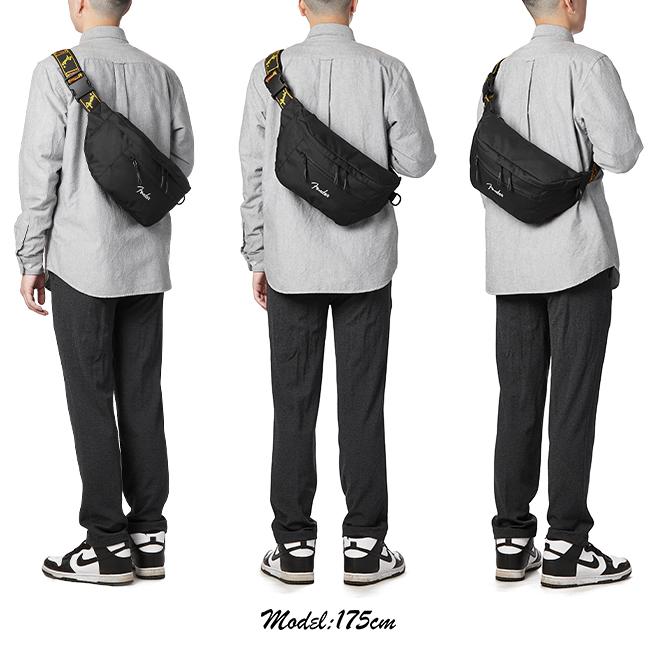 フェンダー ボディバッグ ウエストバッグ メンズ レディース ブランド モノグラムストラップ コーデュラ 軽量 Fender 950-6051 | Fender | 07