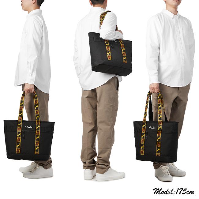 最大40% 4/1限定 フェンダー トートバッグ メンズ レディース ブランド 肩掛け 軽量 大容量 大きめ ファスナー付き コーデュラ Fender 950-6054 | Fender | 06