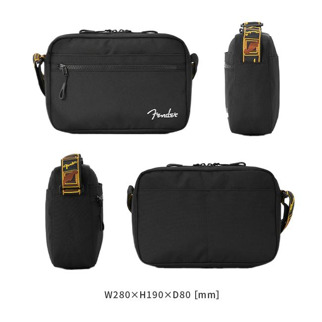 最大42% 1/4限定 フェンダー ショルダーバッグ メンズ レディース ブランド モノグラムストラップ 軽量 横型 小さめ 斜めがけ A5 Fender 950-6059 | Fender | 05