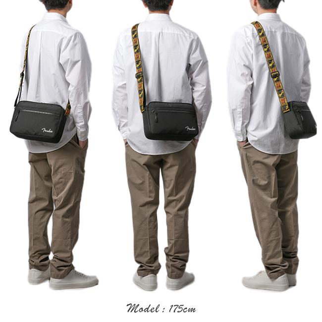 最大40% 4/1限定 フェンダー ショルダーバッグ メンズ レディース ブランド モノグラムストラップ 軽量 横型 小さめ 斜めがけ A5 Fender 950-6059 | Fender | 06