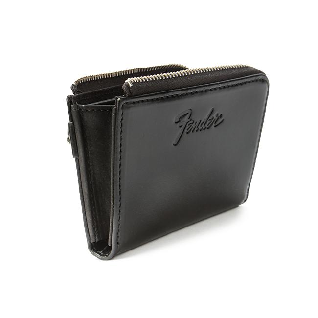 フェンダー ミニ財布 コインケース メンズ レディース ブランド 本革 国産レザー L字ファスナー ギターピック付属 Fender 950-700 | Fender | 11
