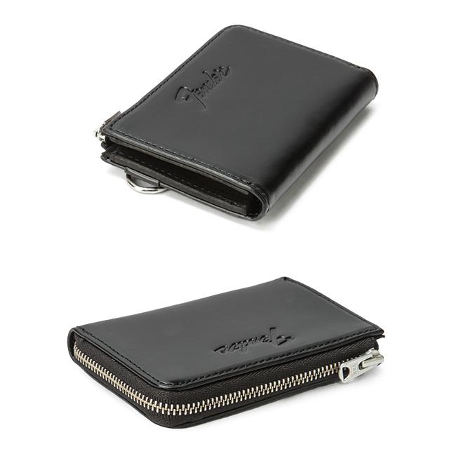 最大53% 3/1まで フェンダー ミニ財布 コインケース メンズ レディース ブランド 本革 国産レザー L字ファスナー ギターピック付属 Fender 950-700 | Fender | 12