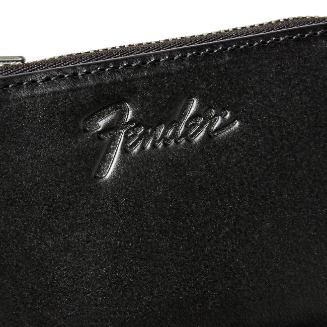 フェンダー ミニ財布 コインケース メンズ レディース ブランド 本革 国産レザー L字ファスナー ギターピック付属 Fender 950-700 | Fender | 14
