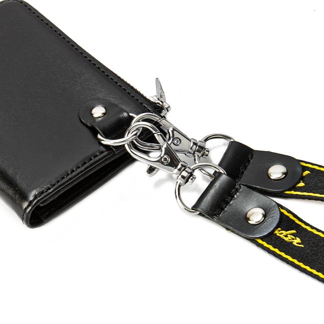 フェンダー ミニ財布 コインケース メンズ レディース ブランド 本革 国産レザー L字ファスナー ギターピック付属 Fender 950-700 | Fender | 15