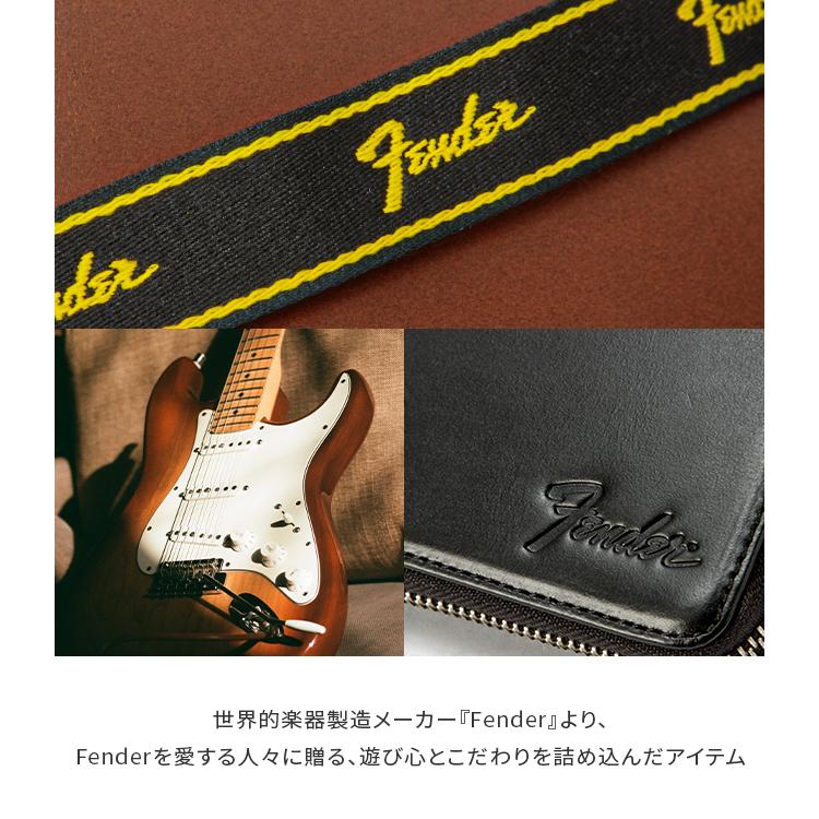 最大53% 3/1まで フェンダー ミニ財布 コインケース メンズ レディース ブランド 本革 国産レザー L字ファスナー ギターピック付属 Fender 950-700 | Fender | 03