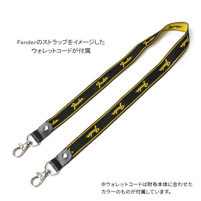最大42% 8/11限定 フェンダー 二つ折り財布 メンズ レディース ブランド 本革 国産レザー L字ファスナー ミドルウォレット ピック付属 Fender 950-702 | Fender | 16