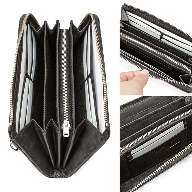 最大50% 1/25限定 フェンダー 長財布 メンズ レディース ブランド 大容量 本革 国産レザー ロングウォレット L字ファスナー ギターピック Fender 950-704 | Fender | 10