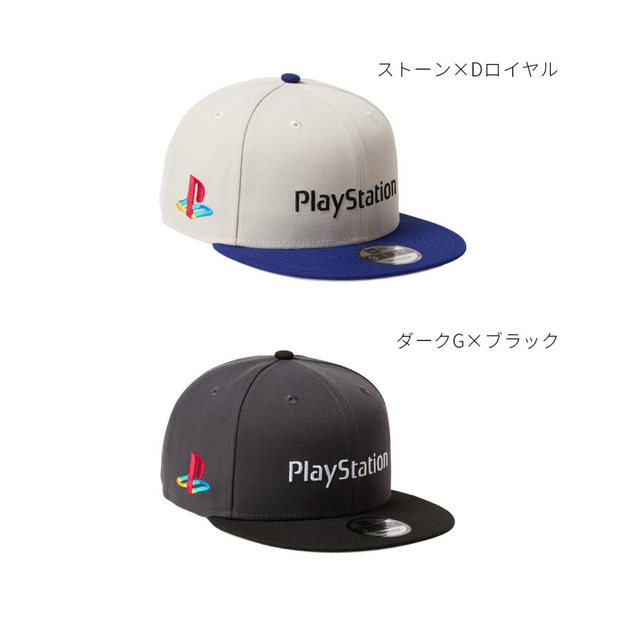 最大42% 1/18限定 ニューエラ プレイステーション ファミリーマーク フラットバイザー ダーク 帽子 NEW ERA 9FIFTY PlayStation | NEW ERA | 03
