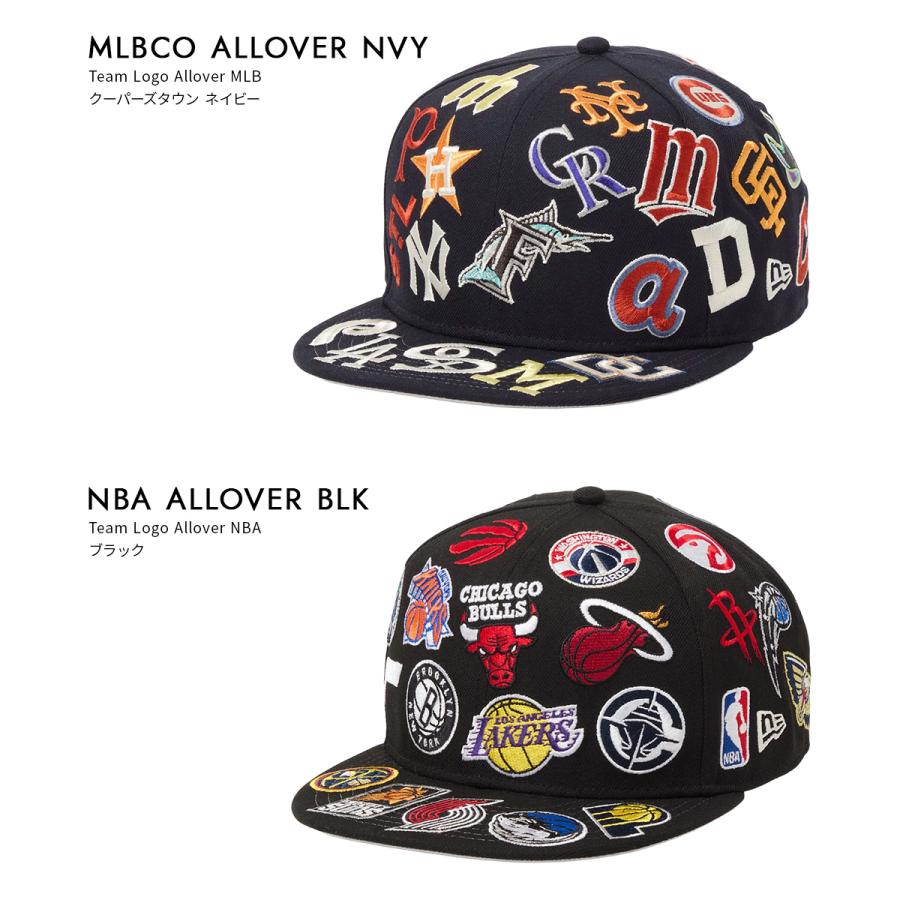 最大42% 1/11限定 NEW ERA 9FIFTY Team Logo Allover ニューエラ キャップ クーパーズタウン ベースボールキャップ 帽子 950 MLB NBA | NEW ERA | 03