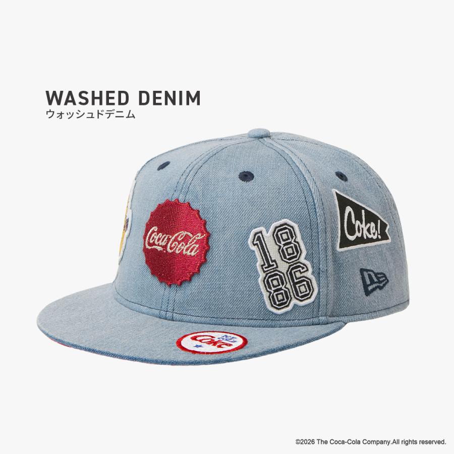最大42% 8/11限定 ニューエラ キャップ 9FIFTY コカ・コーラ メンズ レディース ブランド フラットバイザー アジャスタブル 帽子 NEW ERA Coca-Cola 15154801 | NEW ERA | 02
