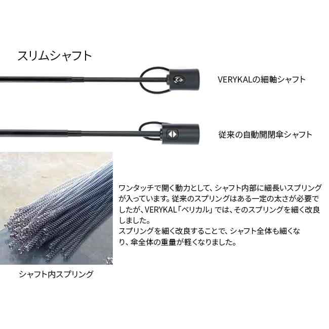 バグスロウ×アンベル ベリカル 折りたたみ傘 自動開閉 ワンタッチ 軽量 耐風 丈夫 A1553 | Amvel | 10