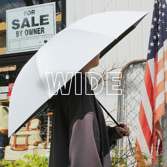 バグスロウ×アンベル カルクト 長傘 晴雨兼用 完全遮光 遮熱 UVカット ヒートブロック bugSlaw A1563 | Amvel | 15