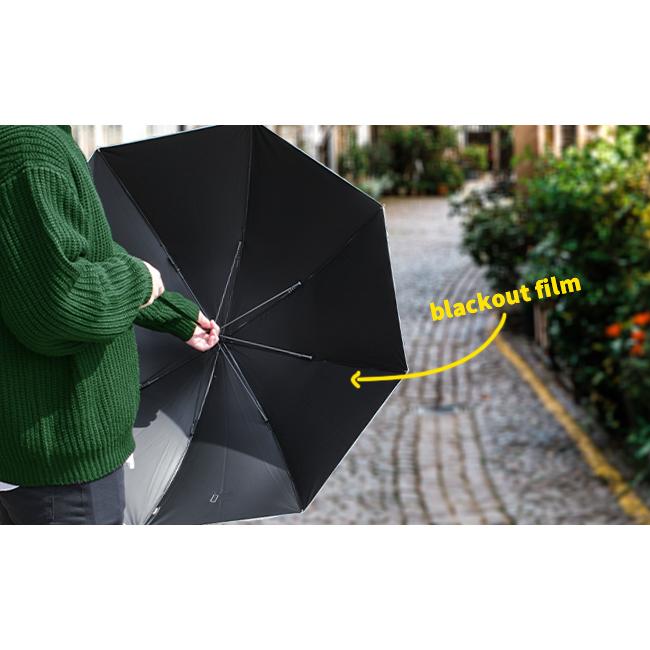 バグスロウ×アンベル カルクト 長傘 晴雨兼用 完全遮光 遮熱 UVカット ヒートブロック bugSlaw A1563 | Amvel | 08