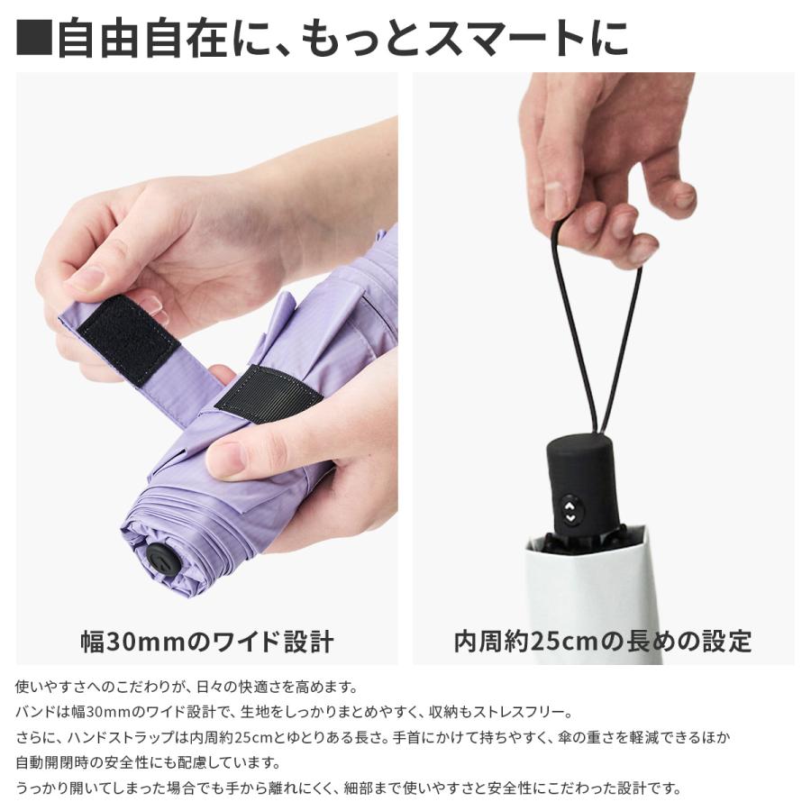 バグスロウ×アンベル ベリカル ヒートブロック 折りたたみ傘 晴雨兼用 自動開閉 日傘 A1569 | Amvel | 20