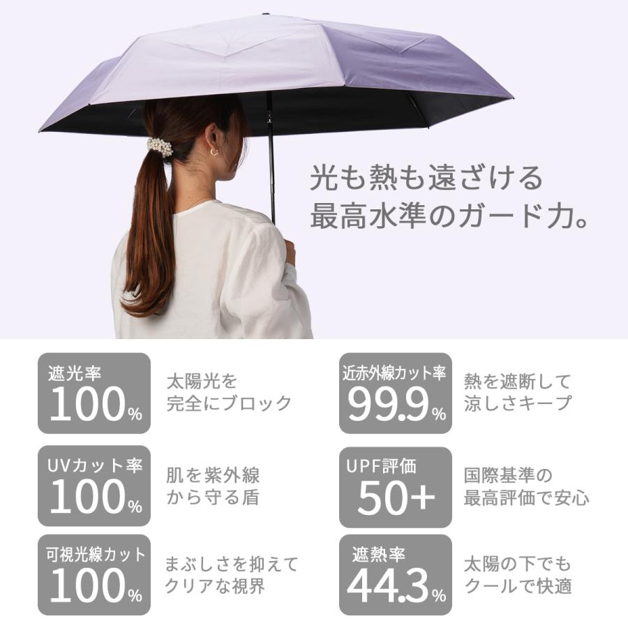 バグスロウ アンベル ベリカル ヒートブロック 折りたたみ傘 晴雨兼用 自動開閉 日傘 Amvel A1569 | Amvel | 12