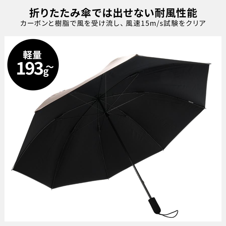 最大42% 5/21限定 バグスロウ アンベル カルクト ヒートブロック 長傘 晴雨兼用 日傘 軽量 完全遮光 遮熱 UVカット bugSlaw HEATBLOCK A1570 | ブランド登録なし | 17