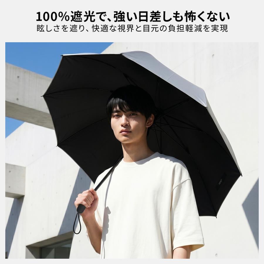 バグスロウ アンベル カルクト ヒートブロック 長傘 晴雨兼用 全天候型 日傘 軽量 完全遮光 遮熱 UVカット Amvel KALCT A1571 | ブランド登録なし | 11