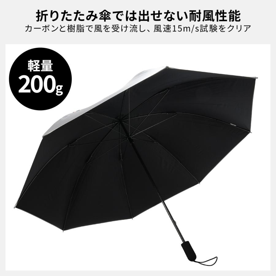 バグスロウ アンベル カルクト ヒートブロック 長傘 晴雨兼用 全天候型 日傘 軽量 完全遮光 遮熱 UVカット Amvel KALCT A1571 | ブランド登録なし | 12