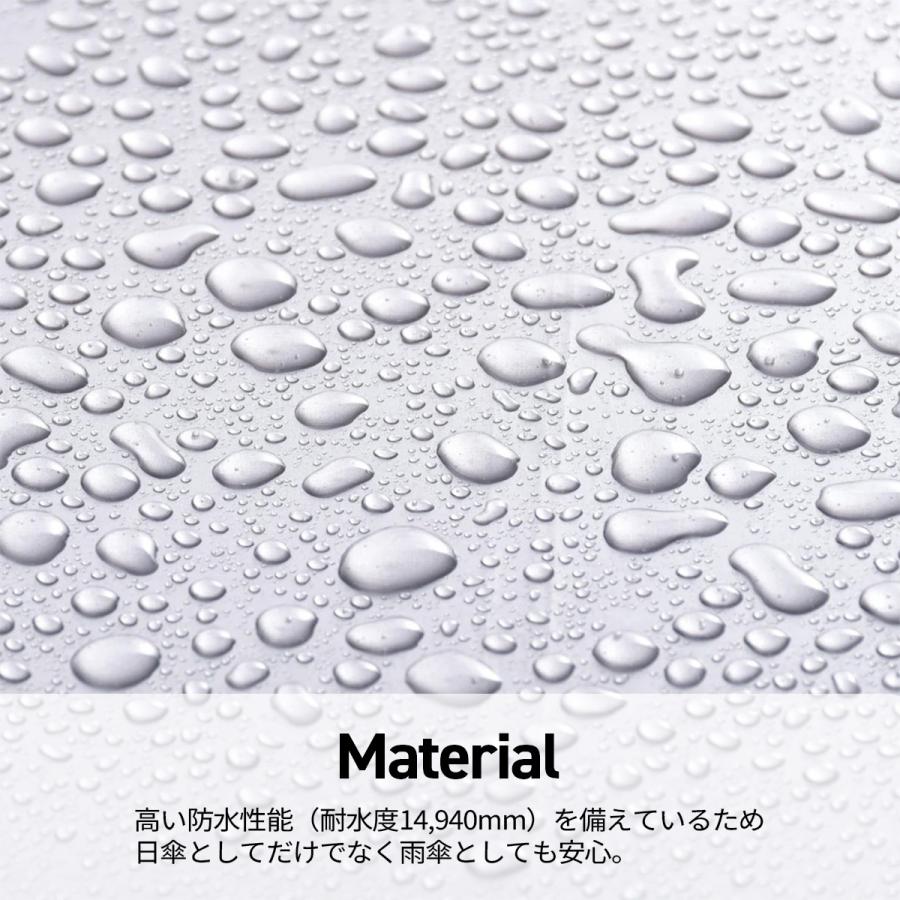 バグスロウ アンベル カルクト ヒートブロック 長傘 晴雨兼用 全天候型 日傘 軽量 完全遮光 遮熱 UVカット Amvel KALCT A1571 | ブランド登録なし | 18