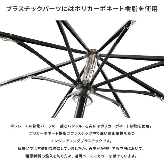 バグスロウ×アンベル ベリカル8 折りたたみ傘 8本骨 自動開閉 ワンタッチ 軽量 耐風 Amvel VERYKAL8 bugSlaw A2735 | Amvel | 21