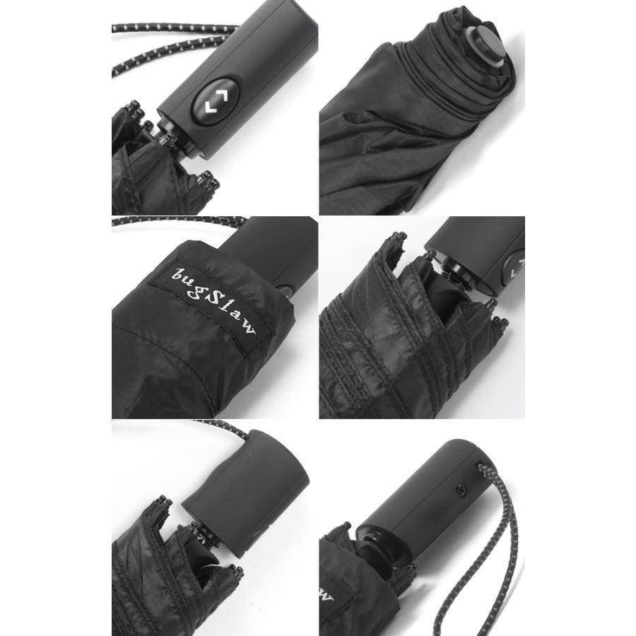 バグスロウ×アンベル ベリカルフラット 折りたたみ傘 自動開閉 6本骨 軽量 スリム Amvel VERYKAL Flat bugSlaw A2750 | Amvel | 24