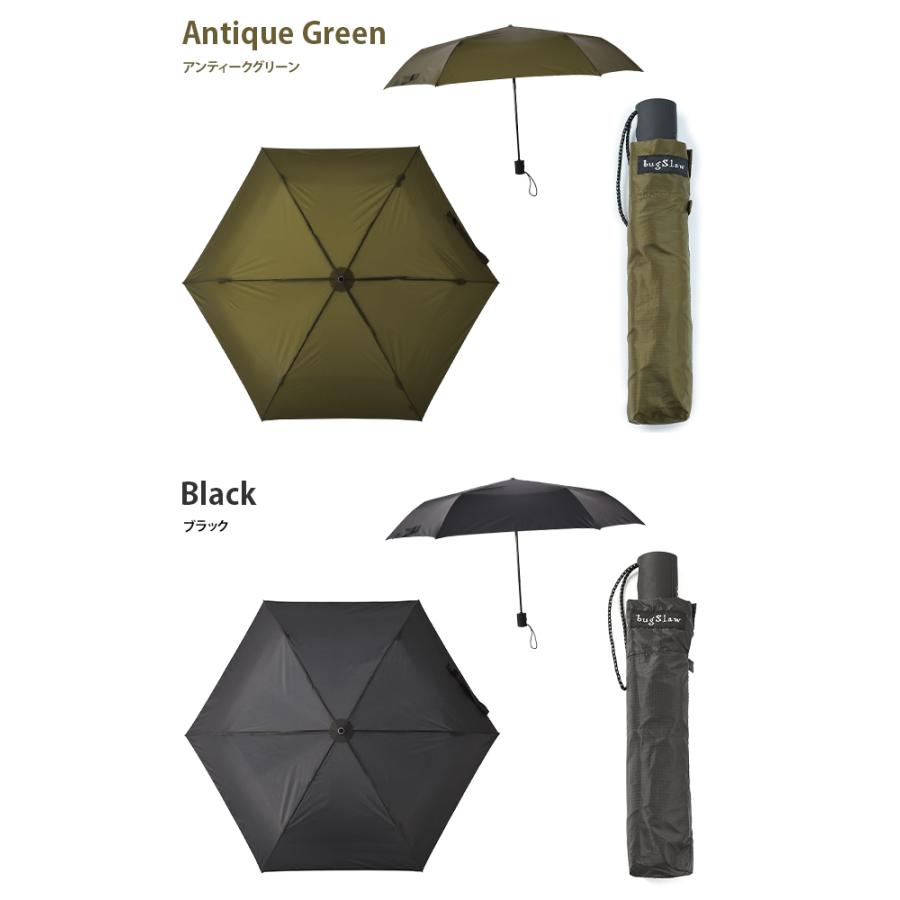 バグスロウ×アンベル ベリカルフラット 折りたたみ傘 自動開閉 6本骨 軽量 スリム Amvel VERYKAL Flat bugSlaw A2750 | Amvel | 08