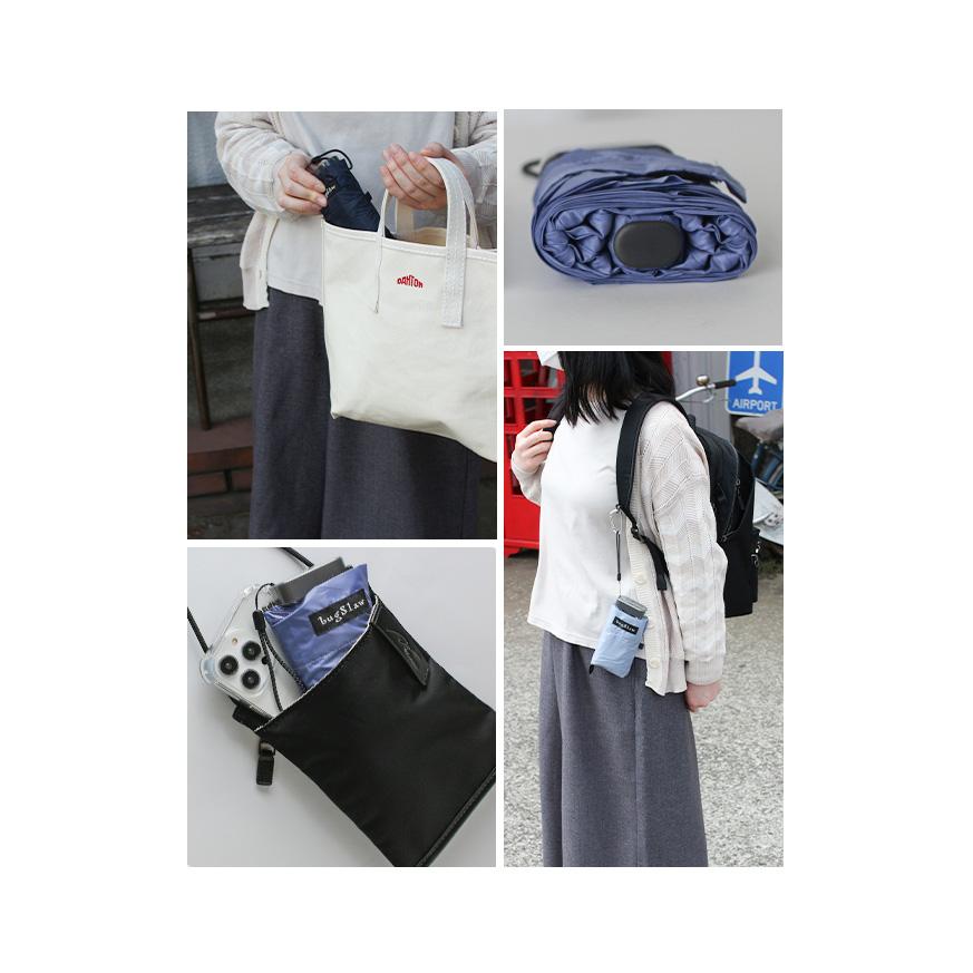 バグスロウ×アンベル 折りたたみ傘 コンパクト 軽量 フラットライトトラベル A2753 | ブランド登録なし | 11