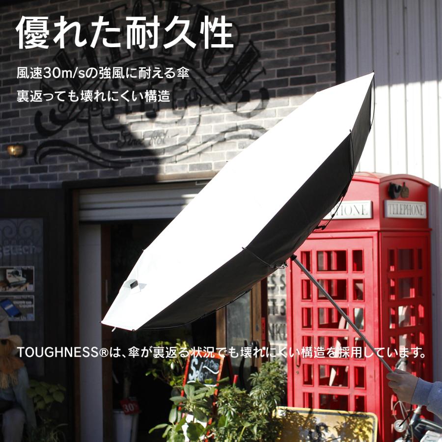 バグスロウ×アンベル タフネス ヒートブロック 折りたたみ傘 全天候型 晴雨兼用 完全遮光 遮熱 8本骨 A2756 | Amvel | 08