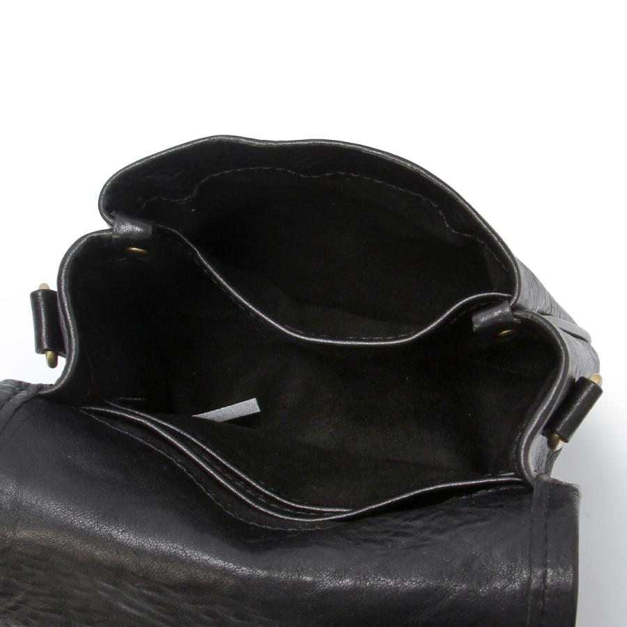 A_W アウ ショルダーバッグ メンズ レディース ブランド レザー 本革 斜めがけ 小さめ 縦型 ミニ フラップ MAILL BAG S AB-001 在庫限り | A_W | 11