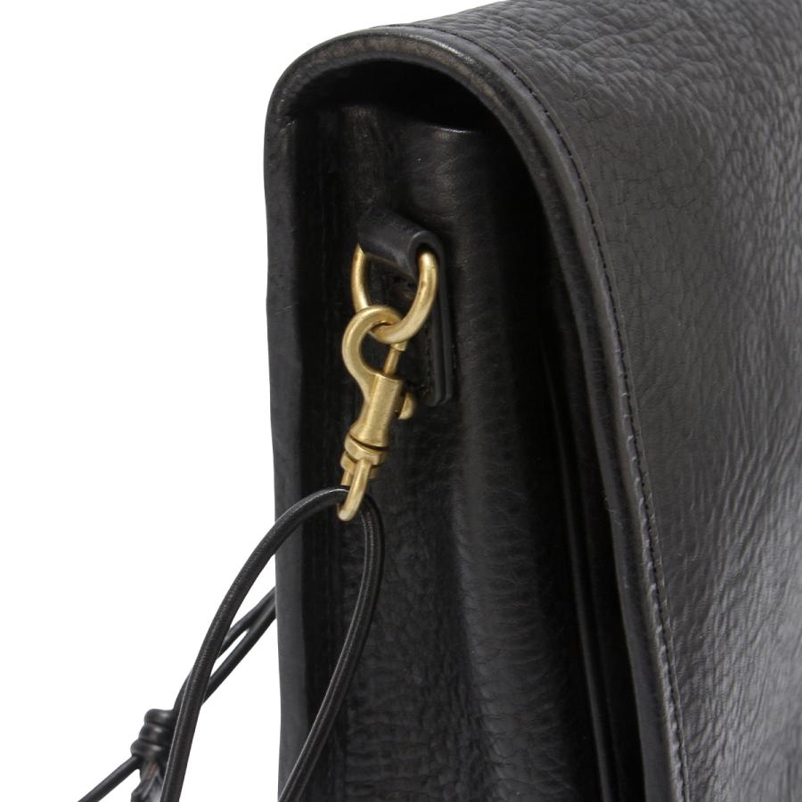 A_W アウ ショルダーバッグ メンズ レディース ブランド レザー 本革 斜めがけ 小さめ 縦型 ミニ フラップ MAILL BAG S AB-001 在庫限り | A_W | 16