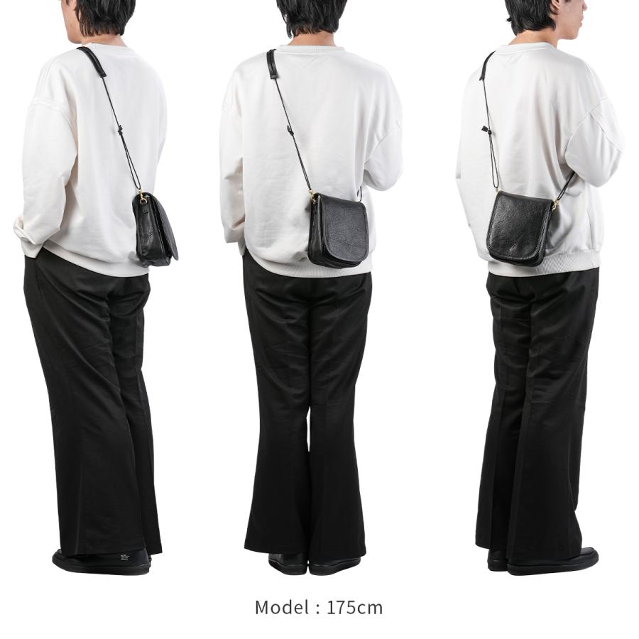 A_W アウ ショルダーバッグ メンズ レディース ブランド レザー 本革 斜めがけ 小さめ 縦型 ミニ フラップ MAILL BAG S AB-001 在庫限り | A_W | 06