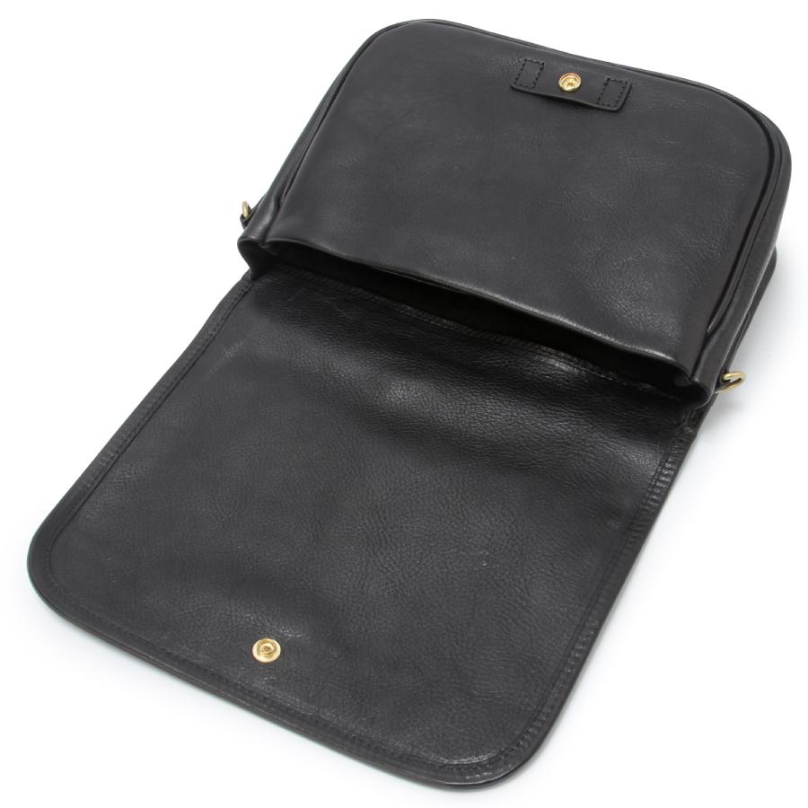 A_W アウ ショルダーバッグ メンズ レディース ブランド レザー 本革 斜めがけ 小さめ 横型 フラップ MAILL BAG M AB-002 在庫限り | A_W | 12