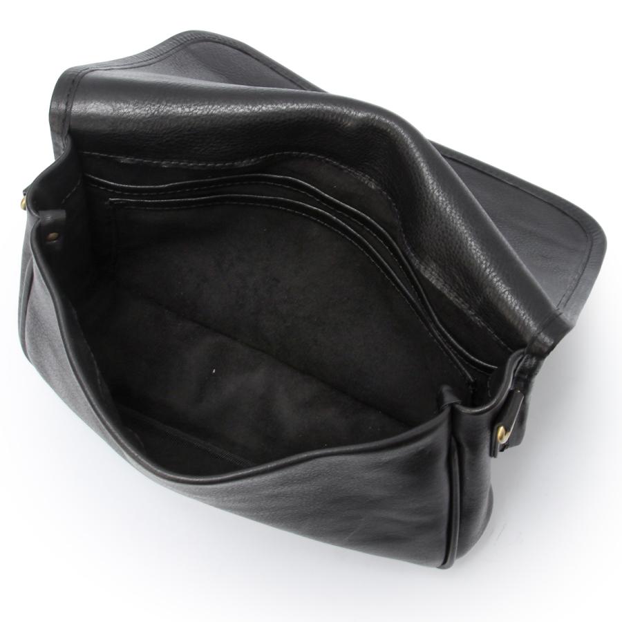 A_W アウ ショルダーバッグ メンズ レディース ブランド レザー 本革 斜めがけ 小さめ 横型 フラップ MAILL BAG M AB-002 在庫限り | A_W | 09