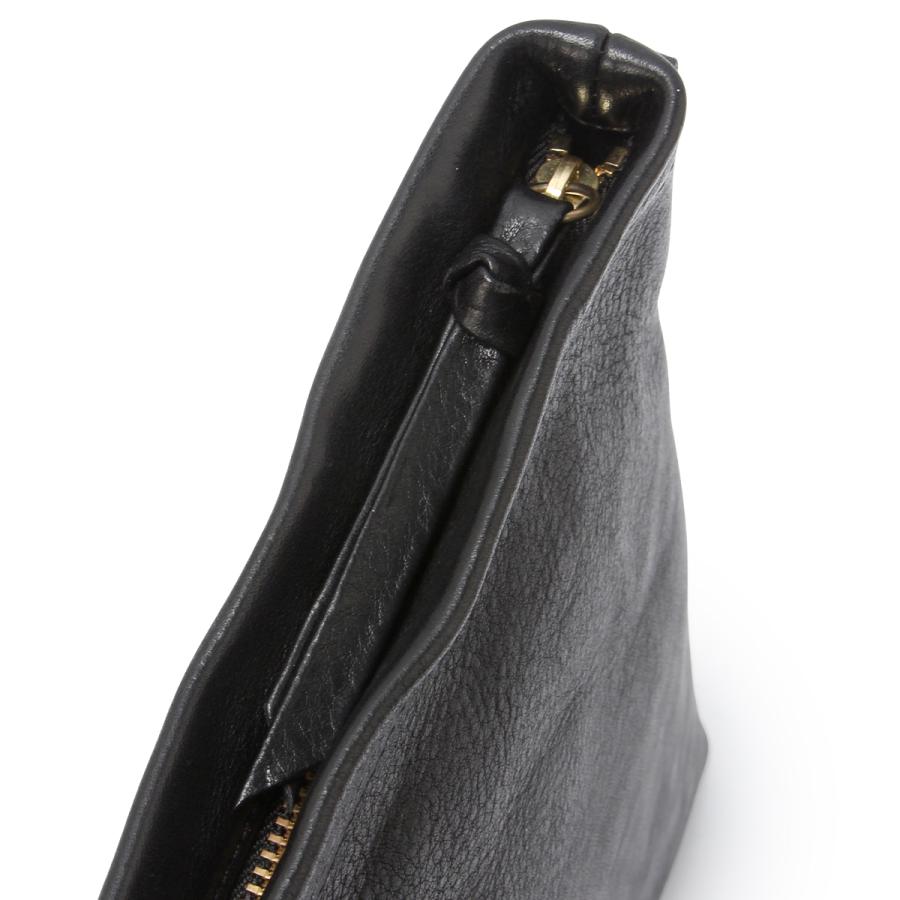 最大51% 2/17まで A_W アウ ショルダーバッグ サコッシュ メンズ レディース ブランド レザー 本革 軽量 斜めがけ 小さめ 縦型 薄型 薄マチ SACOCHE AB-003 | A_W | 11