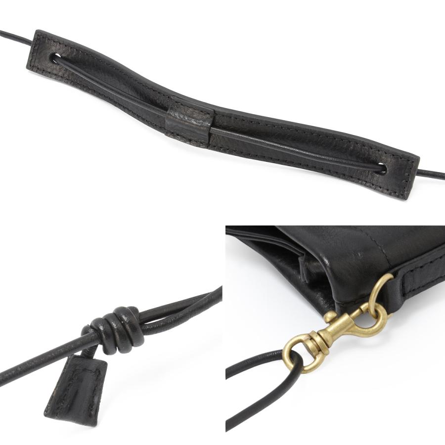 最大51% 3/30限定 A_W アウ ショルダーバッグ サコッシュ メンズ レディース ブランド レザー 本革 軽量 斜めがけ 小さめ 縦型 薄型 薄マチ SACOCHE AB-003 | A_W | 14