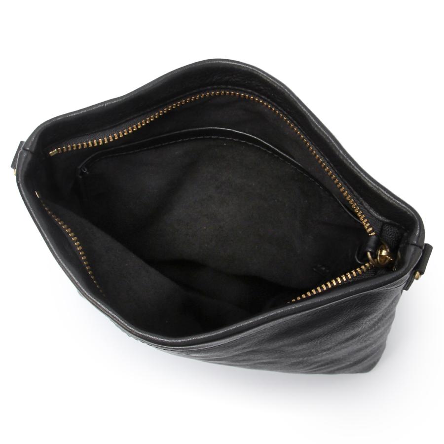 最大51% 2/17まで A_W アウ ショルダーバッグ サコッシュ メンズ レディース ブランド レザー 本革 軽量 斜めがけ 小さめ 縦型 薄型 薄マチ SACOCHE AB-003 | A_W | 09