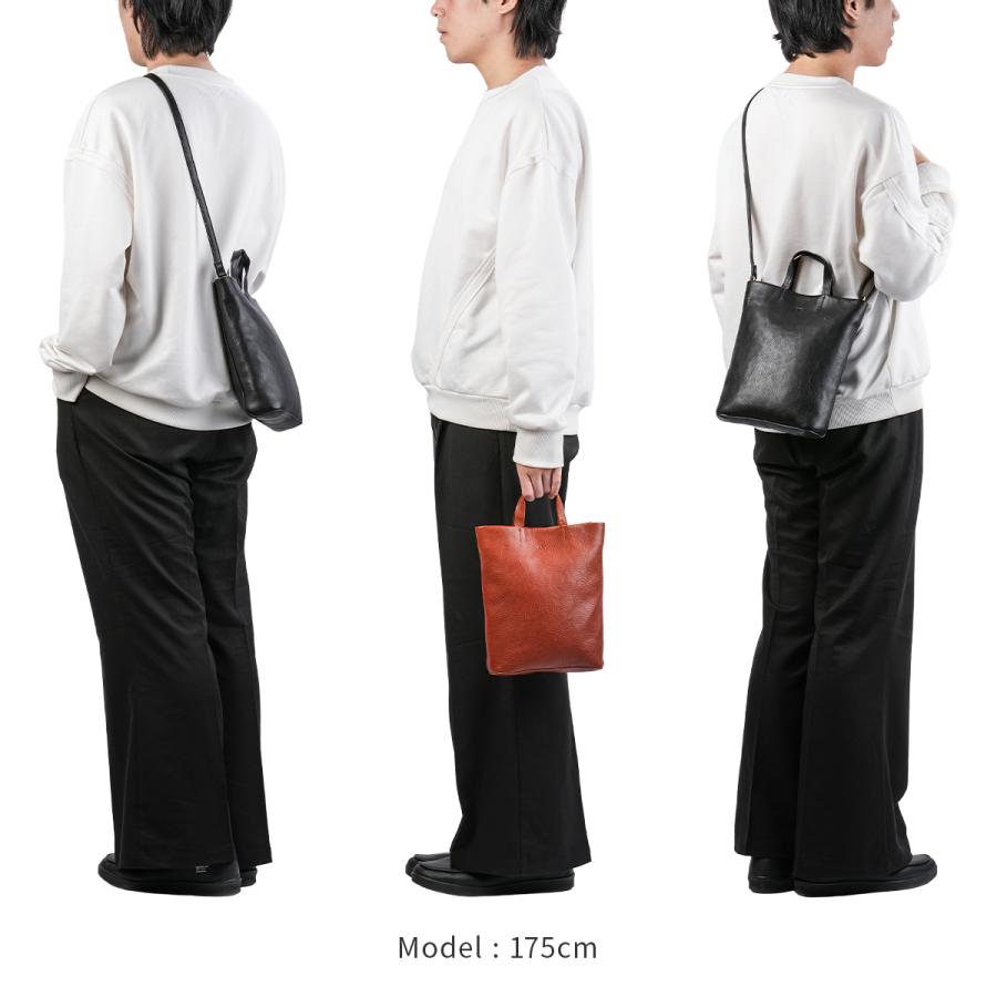 最大49% 4/1限定 A_W アウ ショルダーバッグ メンズ レディース ブランド レザー 本革 軽量 小さめ 縦型 ミニトート 2WAY MINI SHOULDER AB-004 在庫限り | A_W | 06