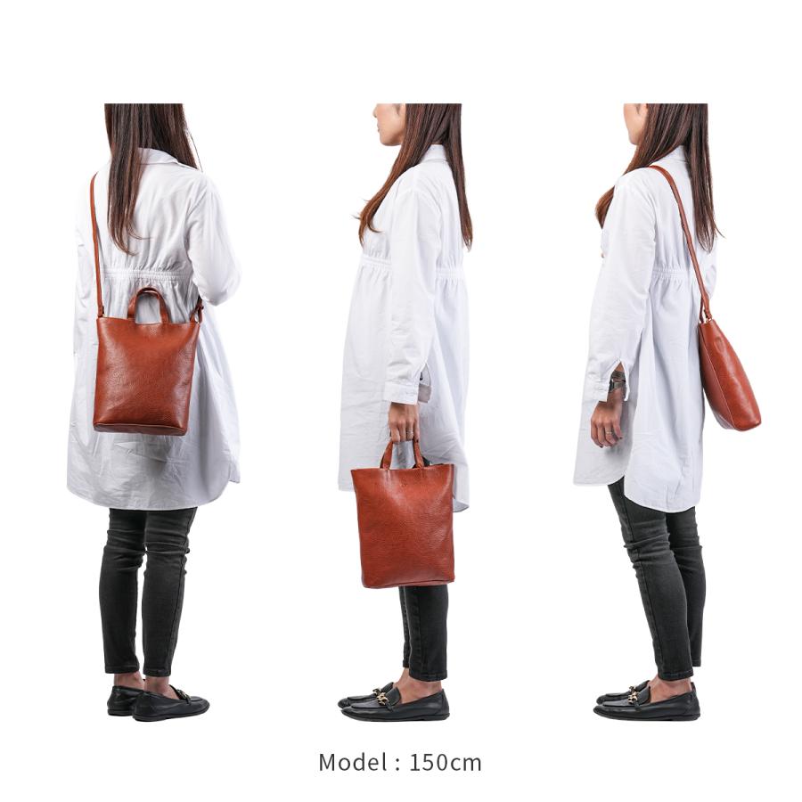 最大51% 2/17まで A_W アウ ショルダーバッグ メンズ レディース ブランド レザー 本革 軽量 小さめ 縦型 ミニトート 2WAY MINI SHOULDER AB-004 在庫限り | A_W | 07