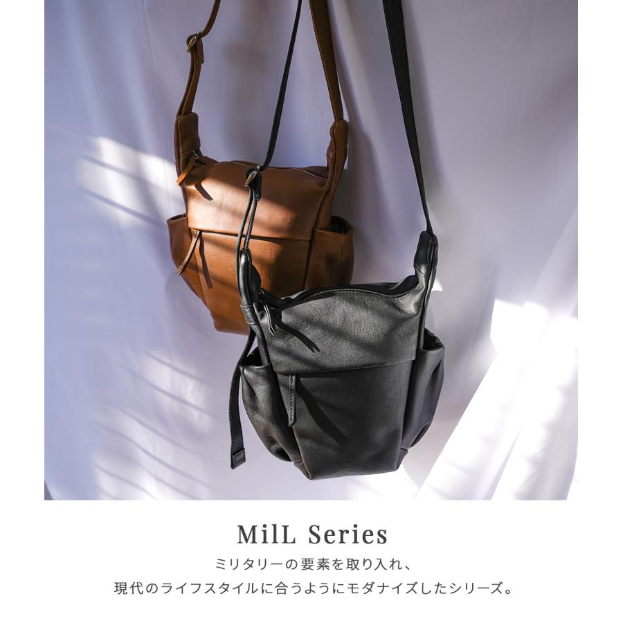 最大51% 8/30限定 アウ ミル ショルダーバッグ Sサイズ 本革 日本製 A_W MilL AB-012 | A_W | 03