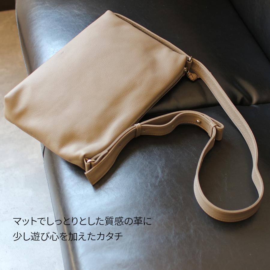A_W アウ フレキシブル 2WAY ボンサックショルダー ショルダーバッグ Mサイズ 本革 日本製 メンズ レディース ブランド Flexible AB-022 | A_W | 05