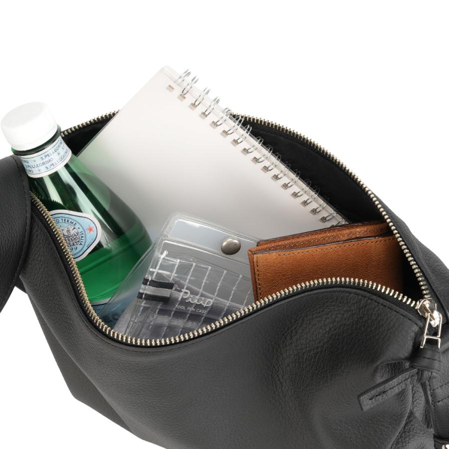 A_W アウ フレキシブル 2WAY ボンサックショルダー ショルダーバッグ Mサイズ 本革 日本製 メンズ レディース ブランド Flexible AB-022 | A_W | 10