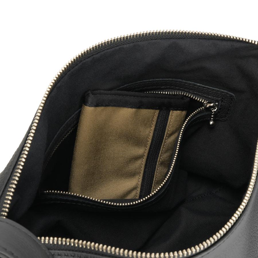 A_W アウ フレキシブル 2WAY ボンサックショルダー ショルダーバッグ Mサイズ 本革 日本製 メンズ レディース ブランド Flexible AB-022 | A_W | 12