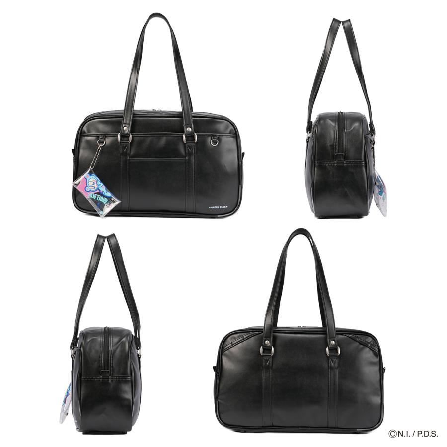 最大50% 2/25限定 2026モデル エンジェルブルー スクールバッグ スクバ 合皮 女子 女子高生 高校生 通学 黒 茶色 ブラック ブラウン かわいい ANGEL BLUE AB001 | ANGEL BLUE（アパレル） | 08