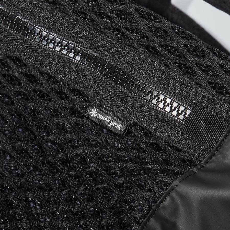 最大43% 1/27限定 スノーピーク ダブルフェイスメッシュ リュック バックパック メンズ レディース ブランド 撥水 軽量 A4 B4 35L Snow Peak AC-25SU407BK | snow peak | 14