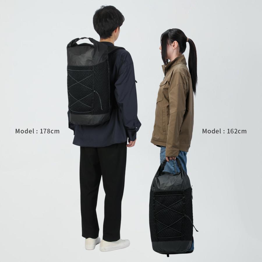 最大43% 1/27限定 スノーピーク ダブルフェイスメッシュ リュック バックパック メンズ レディース ブランド 撥水 軽量 A4 B4 35L Snow Peak AC-25SU407BK | snow peak | 04