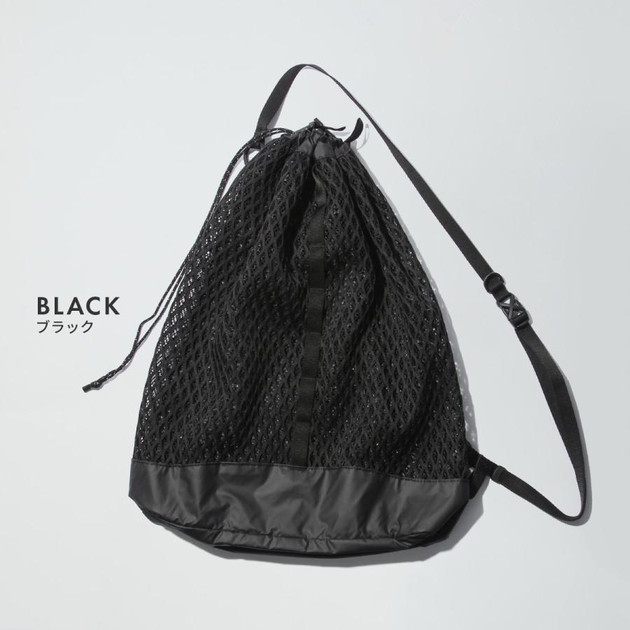 最大46% 9/15限定 スノーピーク ダブルフェイスメッシュ ショルダーバッグ メンズ レディース ブランド 撥水 A4 17L Snow Peak Double Face Mesh AC-25SU408BK | snow peak | 02