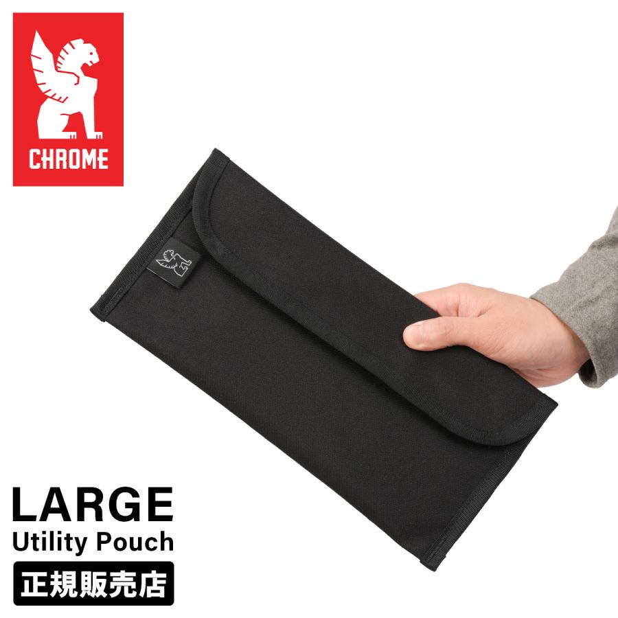 メール便選択で送料無料 クローム インダストリーズ ユーティリティーポーチ ラージ CHROME INDUSTRIES LARGE UTILITY POUCH AC105 | CHROME