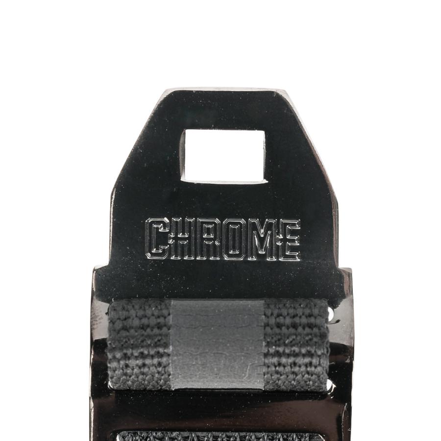 最大42% 7/22限定 クローム インダストリーズ ミニバックル キーチェーン シートベルト ブラッククローム/レインボーマット CHROME INDUSTRIES AC249 | CHROME | 13